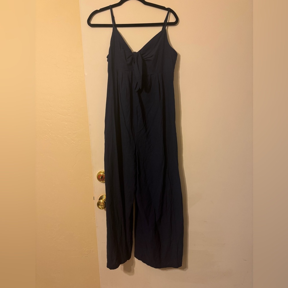 SHEIN MATERNITY Dark Blue Jumpsuit